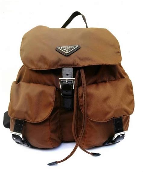 prada backpack on sale|prada nylon backpack vintage.